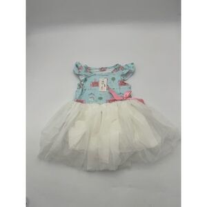 Pete By Lucy Girl's Size 2T Tutu Party Dress Blue/White NWT